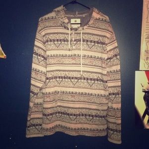 On The Byas Button Up Hoodie